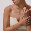 Diamond Cut Flat Curb Bracelet 1.54mm Yellow Gold - CBFC00001