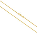 Diamond Cut Anchor Chain 1.54mm Yellow Gold - CFDA00008