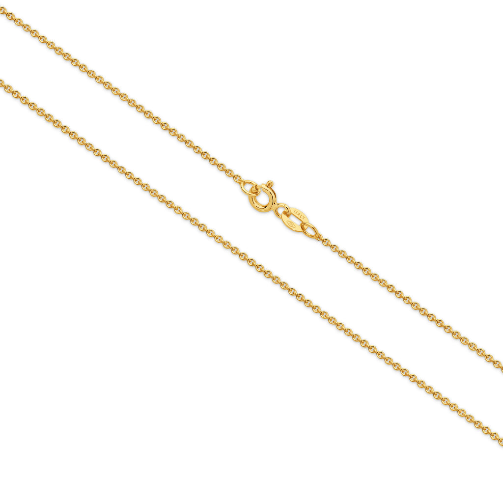 Cable Chain 1.30mm Yellow Gold - CFCA00009
