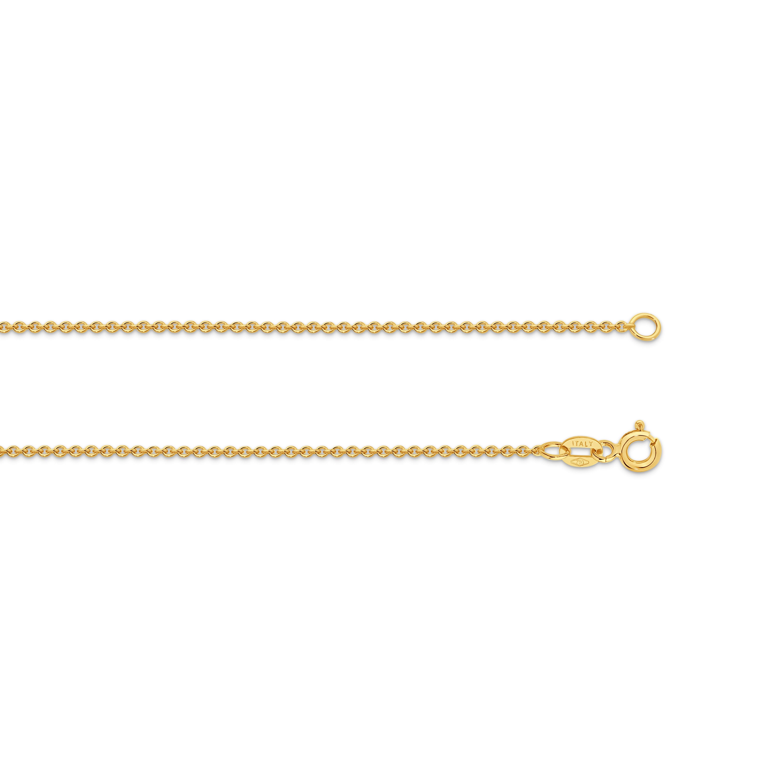 Cable Chain 1.30mm Yellow Gold - CFCA00009