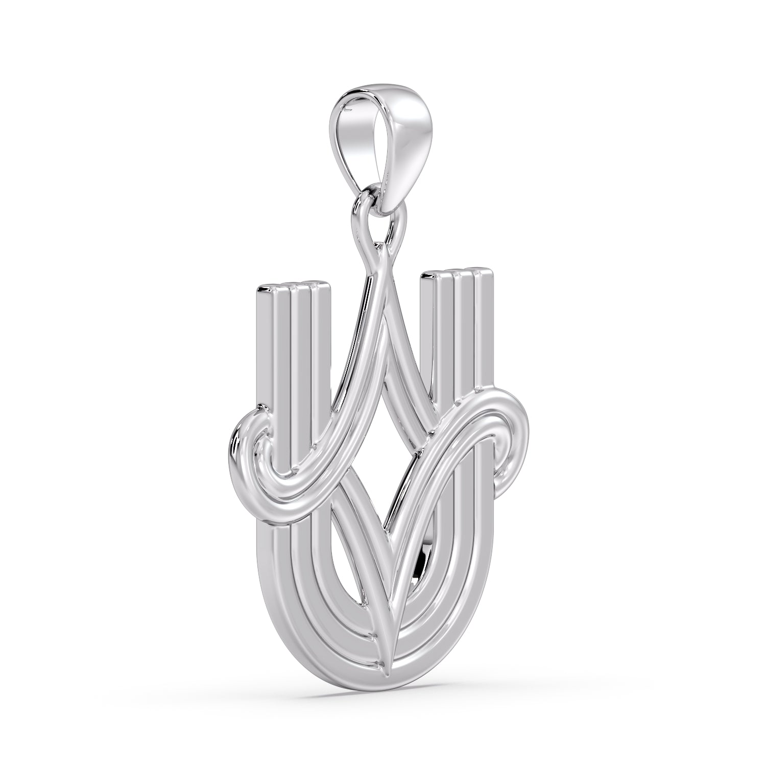 9ct Gold Youth U Pendant