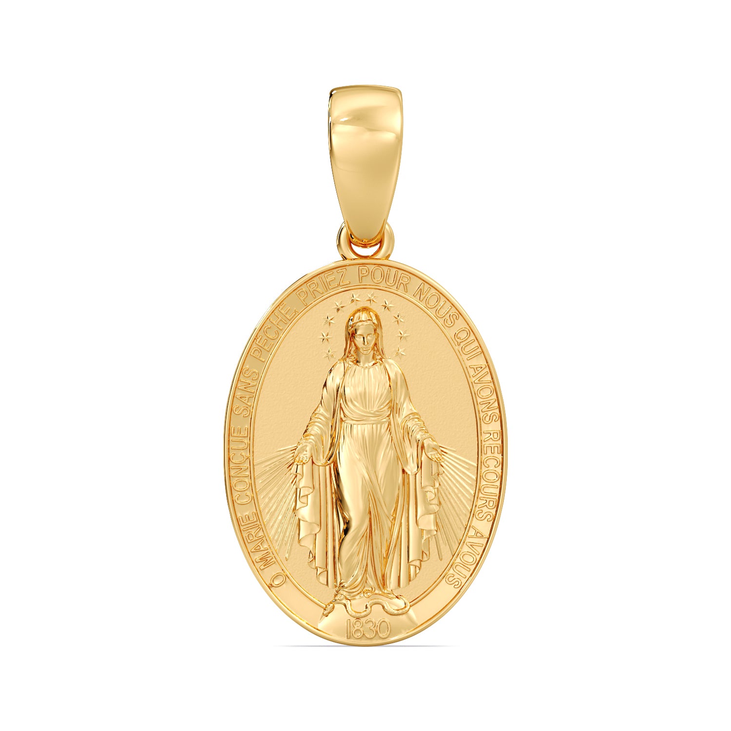 9ct Gold Miraculous Medal image 0