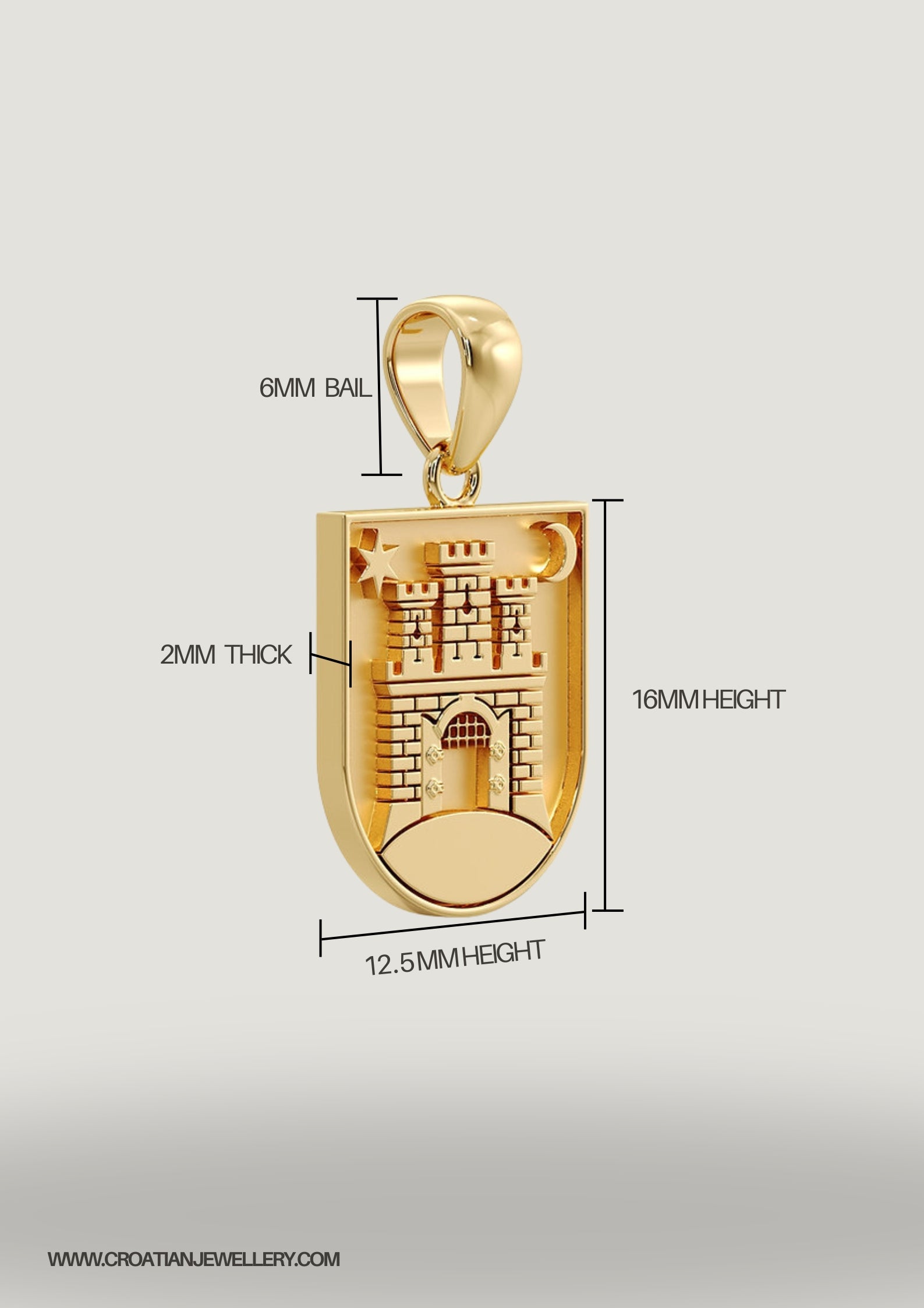 9ct Gold Zagreb GRB image 1
