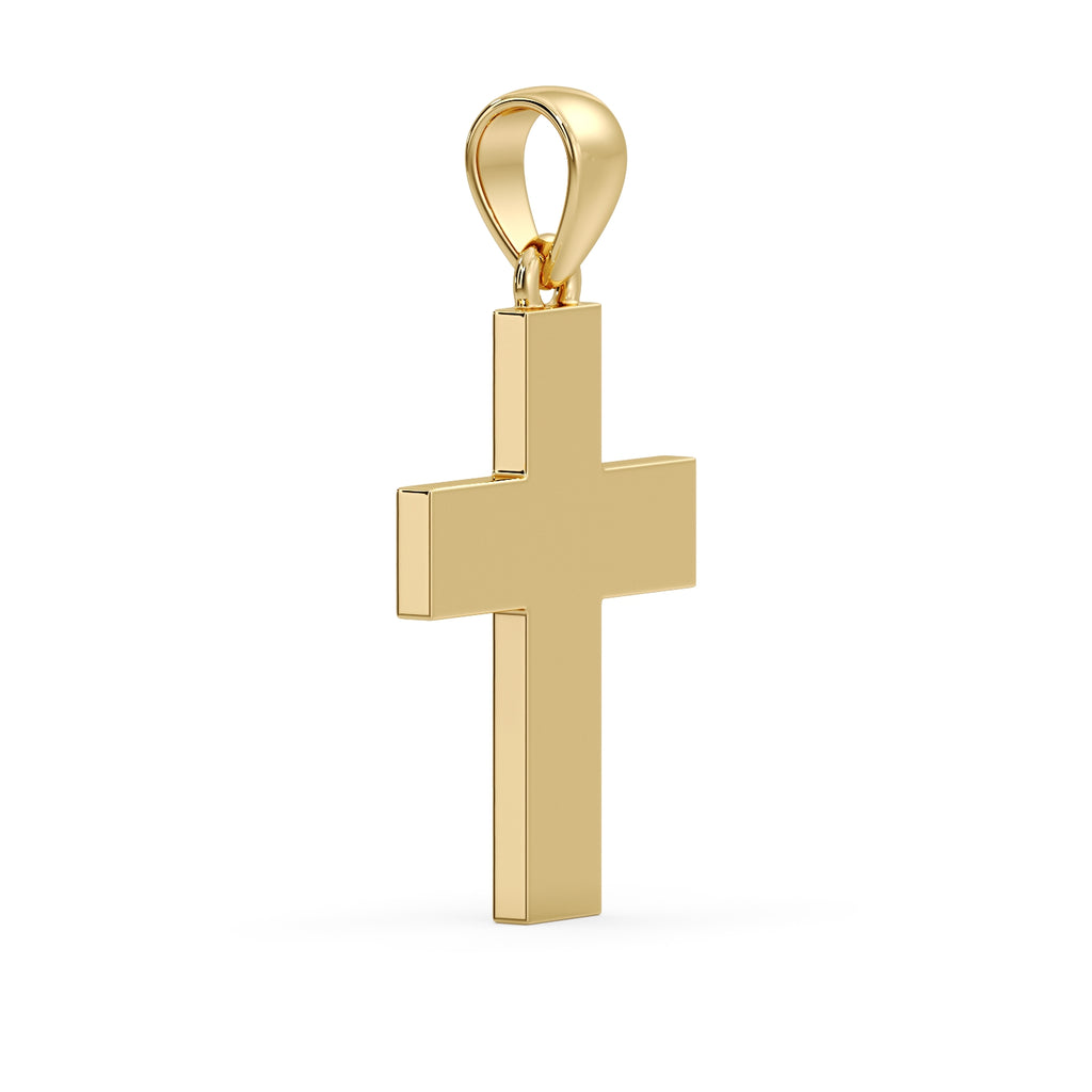 9ct Pleter Gold Cross image 2