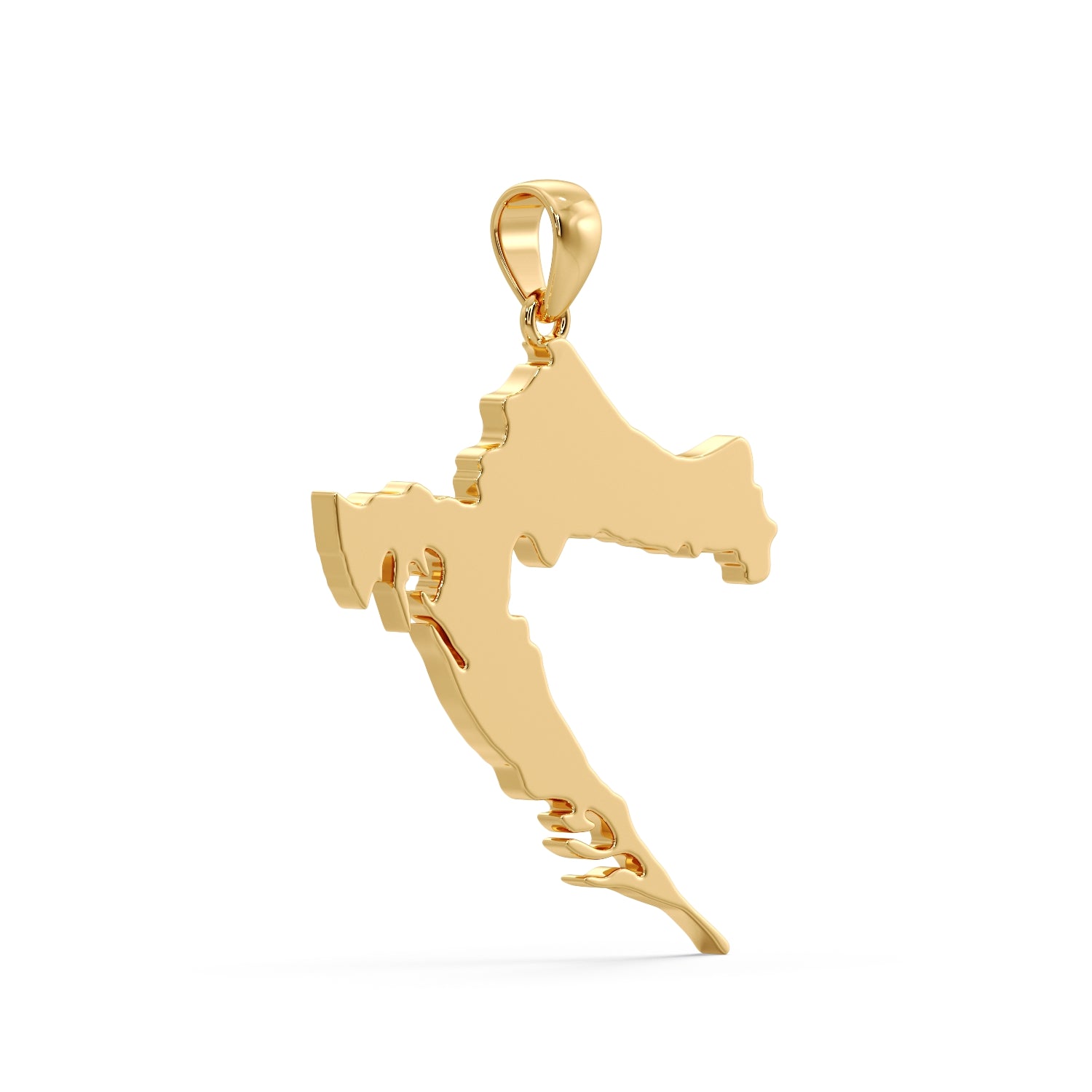 9ct Gold Croatia Dom Pendant image 0