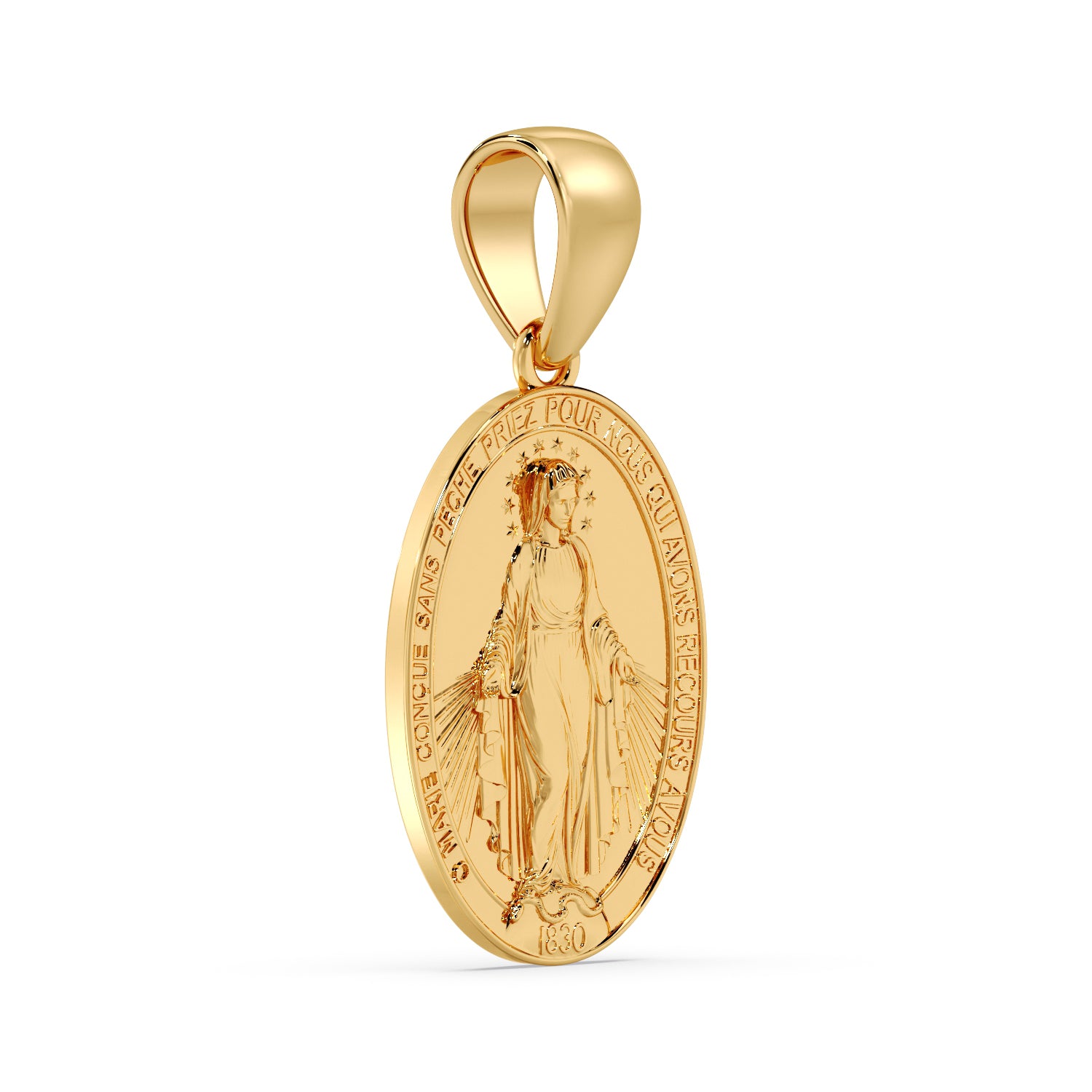 9ct Gold Miraculous Medal image 2