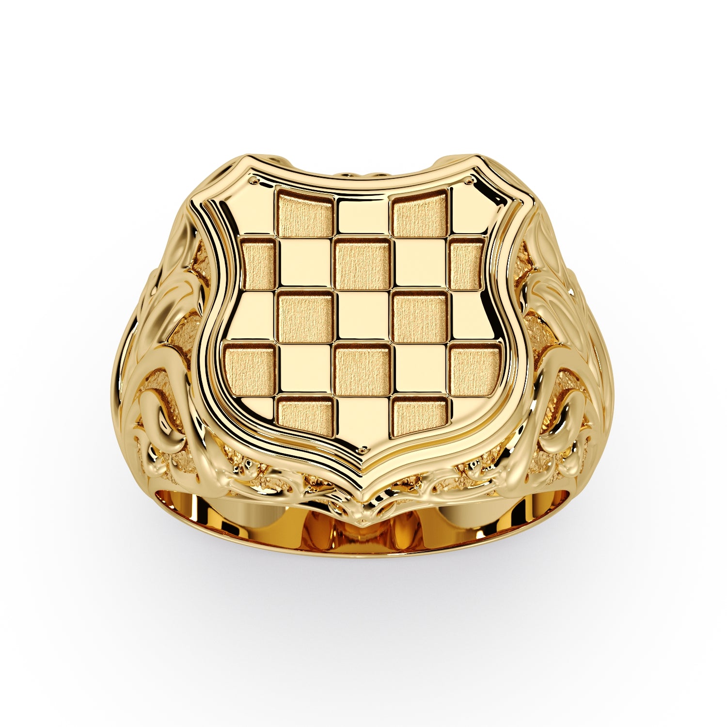 Men's Gold Classic GRB ring image 1