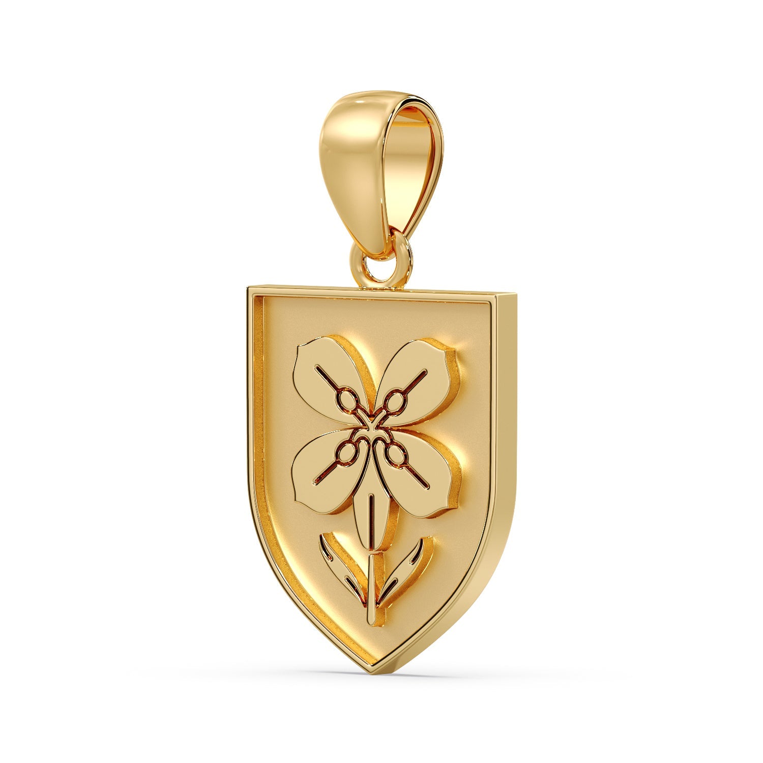 Sinj GRB Pendant - Yellow Gold