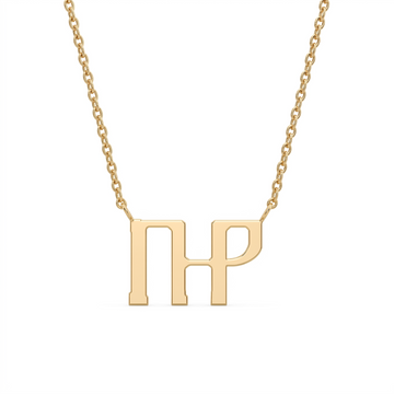 Glagolitic letter Đ pendant, technical view