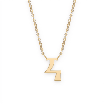 Glagolitic letter K pendant, technical view