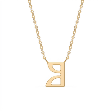 Glagolitic letter O pendant, technical view