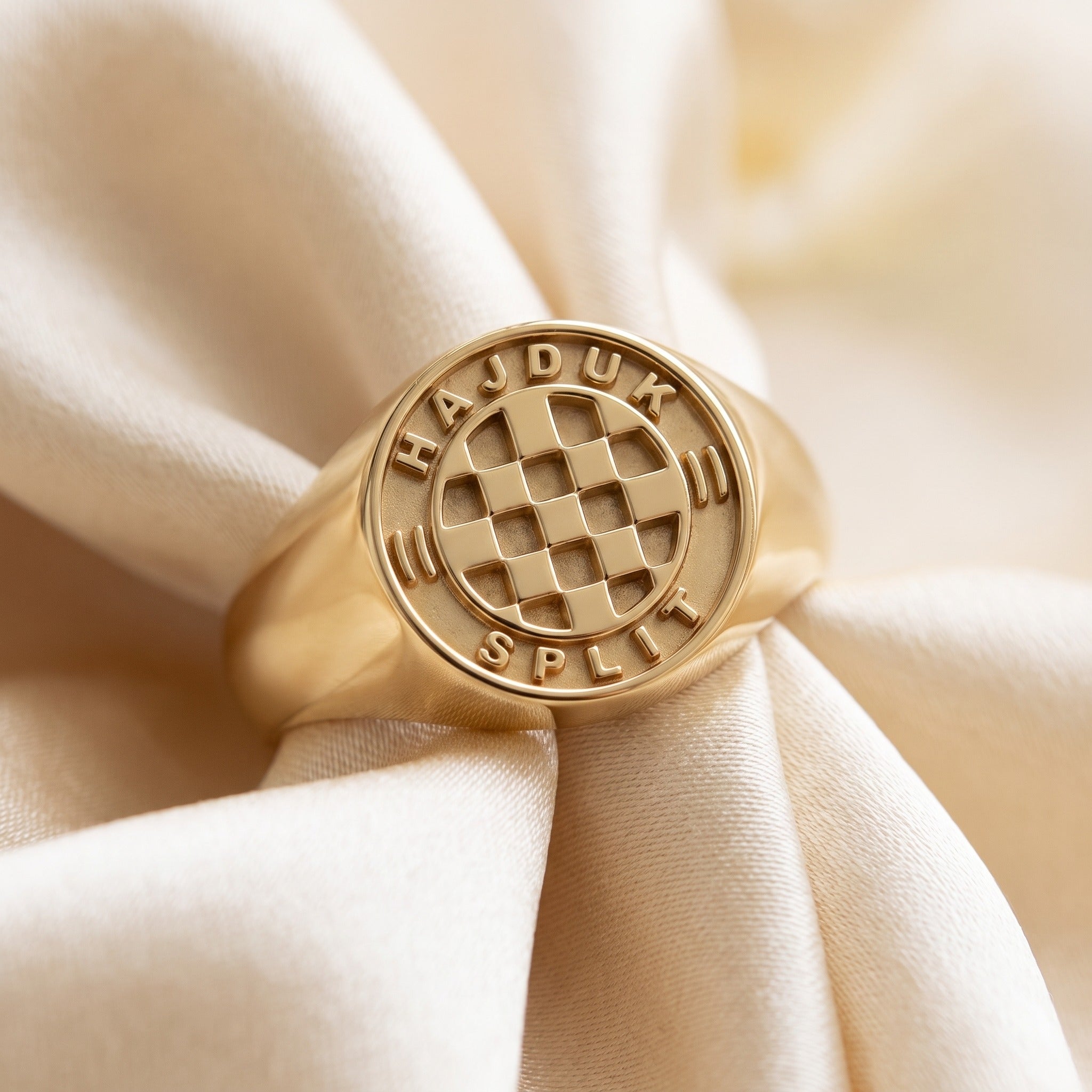 Hajduk Signet Ring - luxury lifestyle image