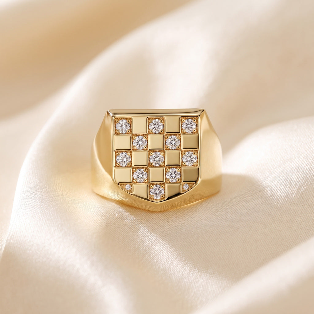 Men's Diamond OG GRB ring - luxury lifestyle image